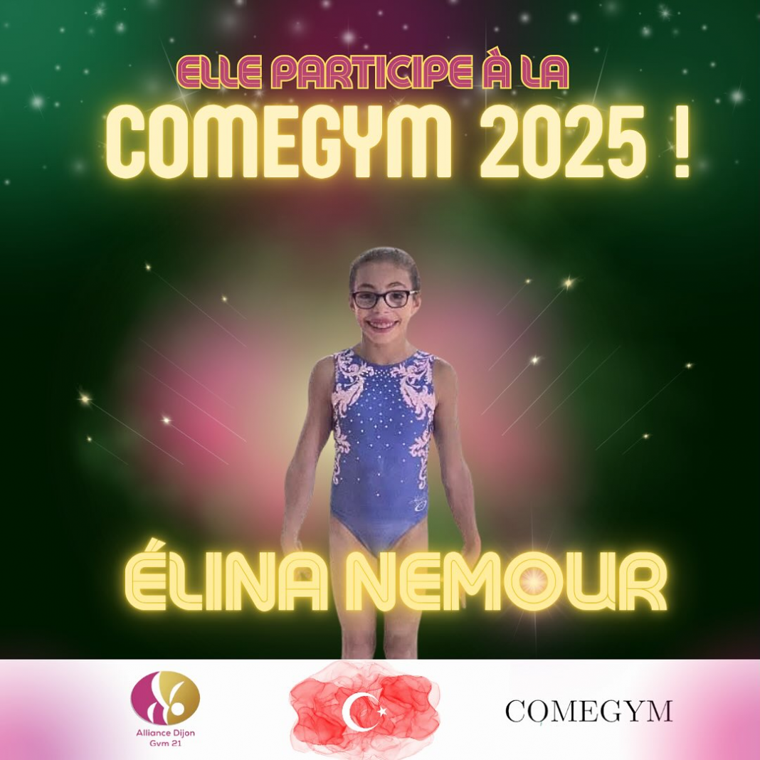 Elina Nemour, la sœur cadette de la championne olympique algérienne de gymnastique, Kaylia