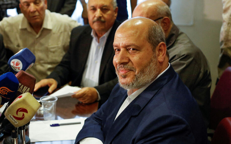 Le négociateur en chef du Hamas Khalil Al-Hayya REUTERS/Yamam al Shaar