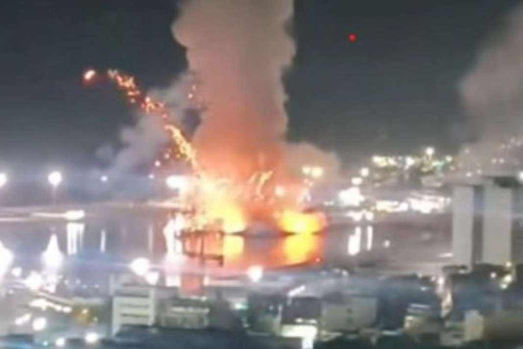 Explosion en Vénézuela samedi matin (Youtube)