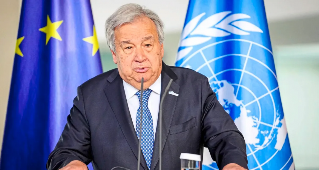 Antonio Guterres. K. Nietfeld / DPA / AFP