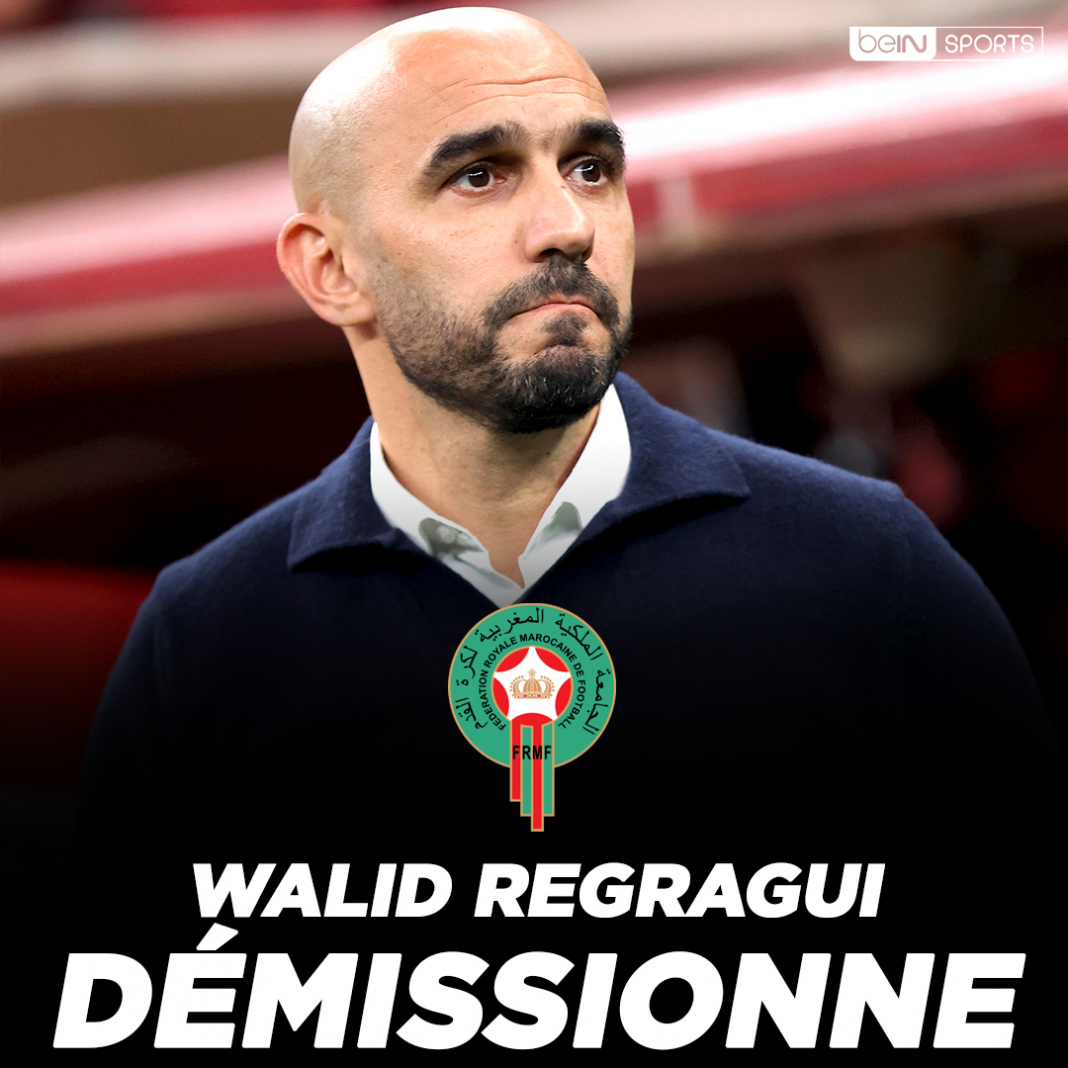 Walid Regragui. Photo BEIN SPORTS