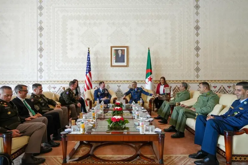 Visite officielle du commandant de l'AFRICOM en Algérie