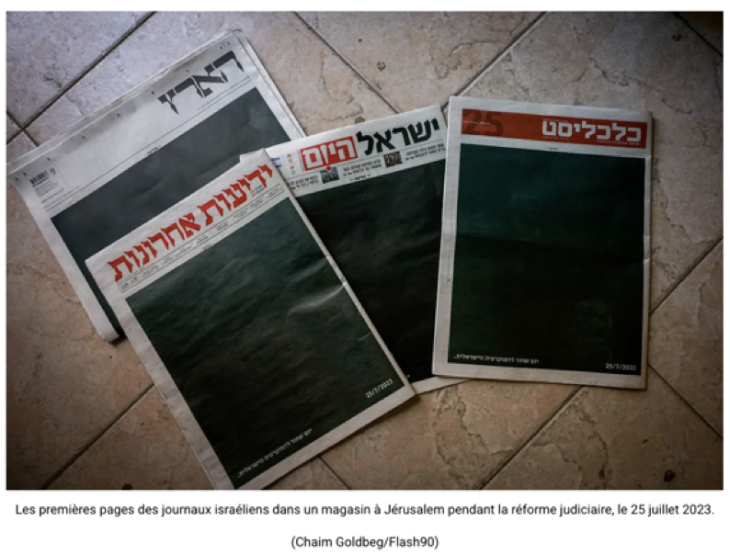 Censure dans les médias israéliens. Tiré d’Agence médias Palestine.