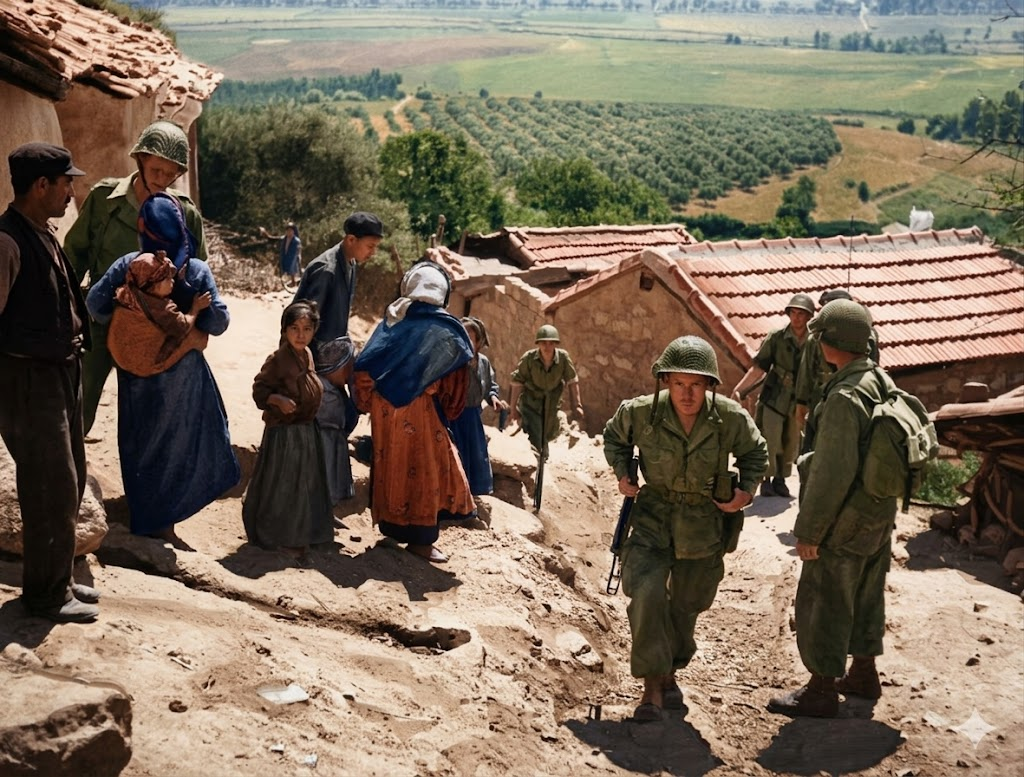 Photo d'archive colorisée avec l'IA