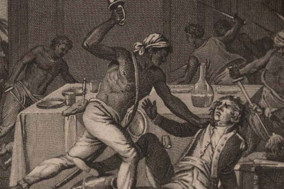 Extrait de la couverture de l'ouvrage de Gerald Horne, *The Counter-Revolution of 1776* (NYU Press, 2014)
