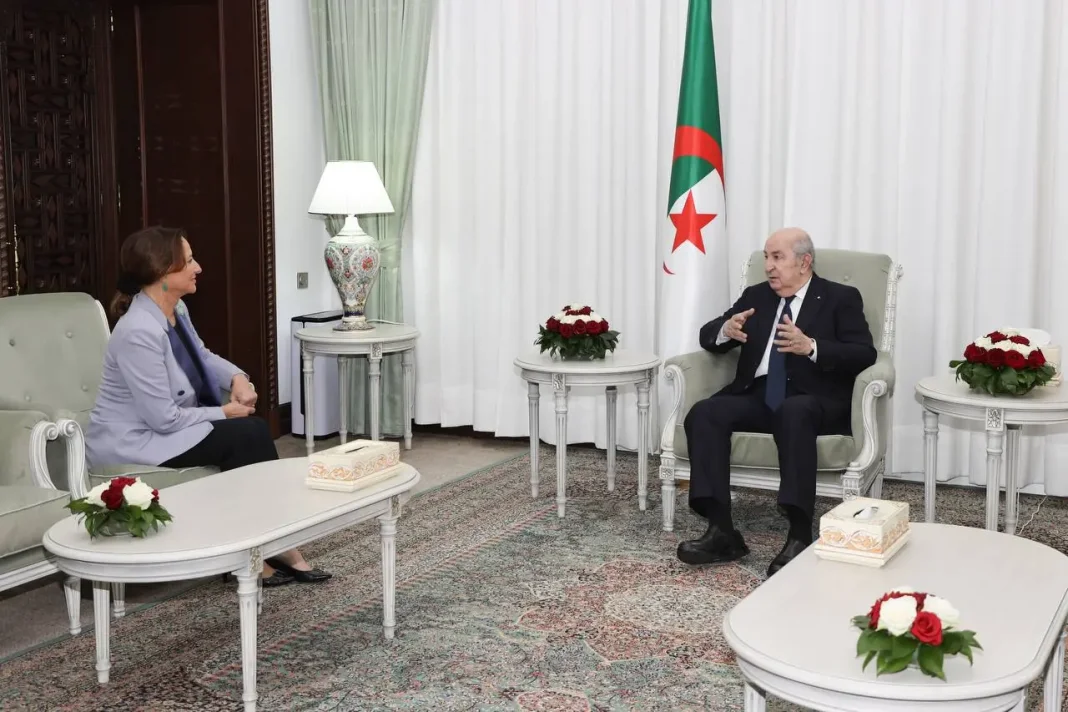 ALGER - Le président Abdelmadjid Tebboune, a reçu Ségolène Royal, présidente de l'association France-Algérie.