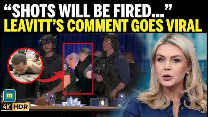 Karoline Leavitt prédit des coups de feu au dîner correspondants